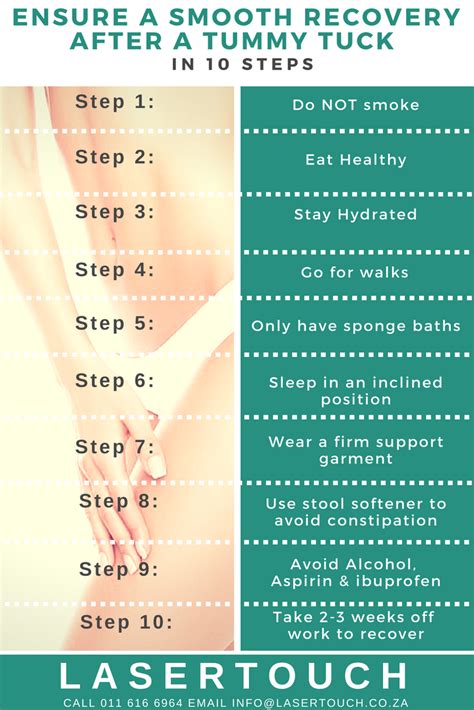 Ensure A Smooth Recovery After A Tummy Tuck In 10 Steps Mommy