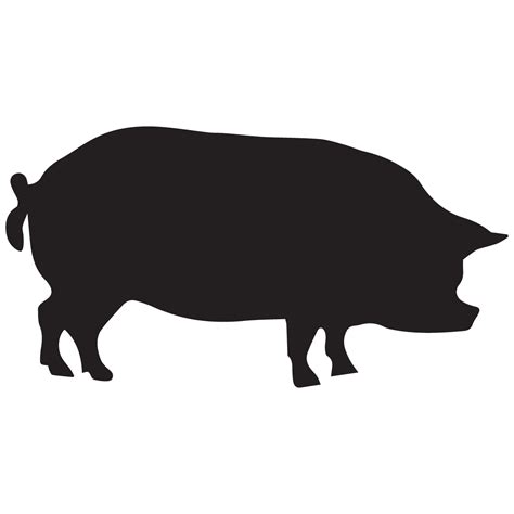 Guinea Pig Silhouette Clip Art Fat Pig Png Download 12001200