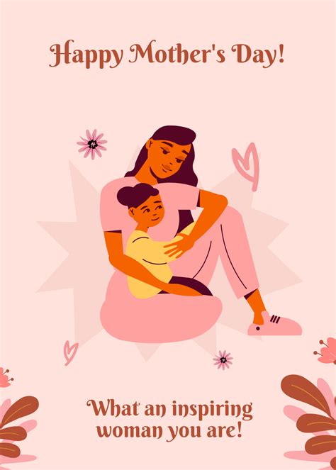 Free Happy Mother S Day Greeting Card Edit Online Download Template Net