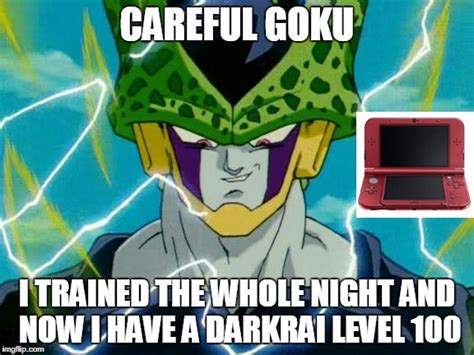 Once the clock turned to midnight, however, the entire block started airing in. Dragon Ball Z Perfect Cell - Imgflip