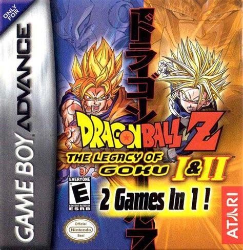 Relive the story of goku and other z fighters in dragon ball z: Dragon Ball Z The Legacy of Goku I & II Nintendo Game Boy Advance