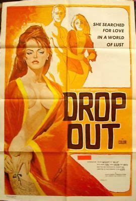 Drop Out One Sheet Movie Poster X Sexploitation Uschi Digard
