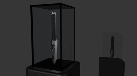 Combat Knife 3d Model