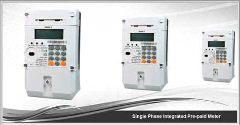 Holley Single Phase Integrated Pre Paid Meter Global International