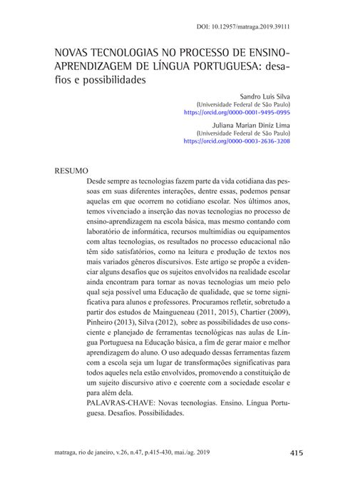 As Tecnologias Influenciam O Processo De Ensino E Aprendizagem