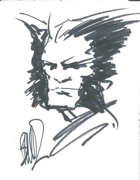 Joe Benitez Wolverine In Corey Aalberss Joe Benitez Comic Art