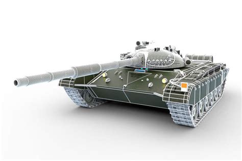 Tank T 72 3d Model By Spectra7