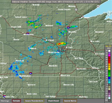 Interactive Hail Maps Hail Map For Andover Mn