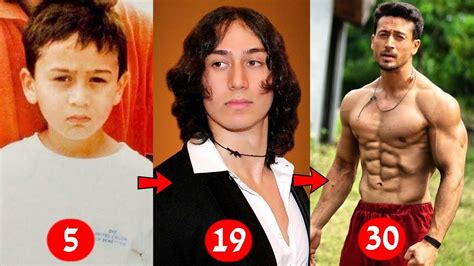 Tiger Shroff Transformation From Age 1 To Age 30 Tiger Shroff Before