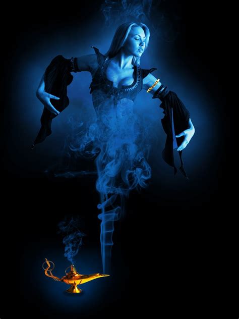 Genie Of The Lamp The Genie Of The Lamp By Nenadxbar Dark Fantasy