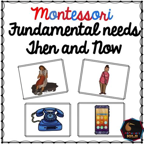 Fundamental Needs Thennow Montessori Elementary Sorting Activities