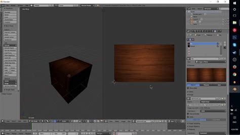 Add An Image Texture Or Material To An Object In Blender Render How