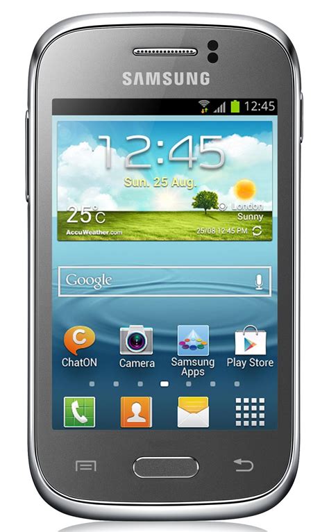 New Samsung Galaxy Young S6310 Unlocked Gsm Android Cell Phone Silver