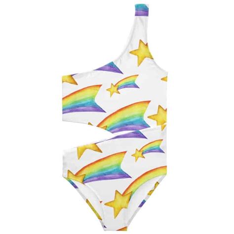 Stella Cove Shooting Stars Side Cut Swimsuit Gypsy Girl Tween Boutique