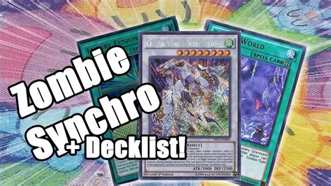 Ygopro Zombie Synchro With Decklist Update Youtube