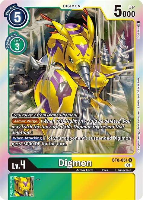Digmon New Awakening Digimon Card Game