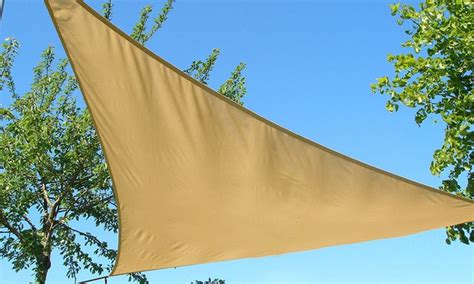 Of the three, the triangular sail is the. Triangle Sail Sun Shade Canopy | Groupon