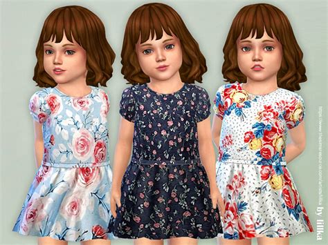 The Sims Resource Toddler Dresses Collection P143 By Lillka • Sims 4