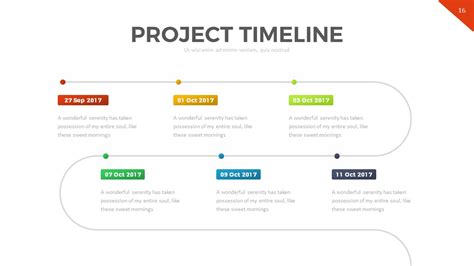 Project Timeline Keynote Template By Rrgraph Graphicriver