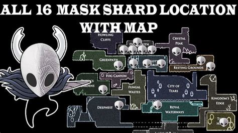 Hollow Knight Mask Shard Locations Quick Guide