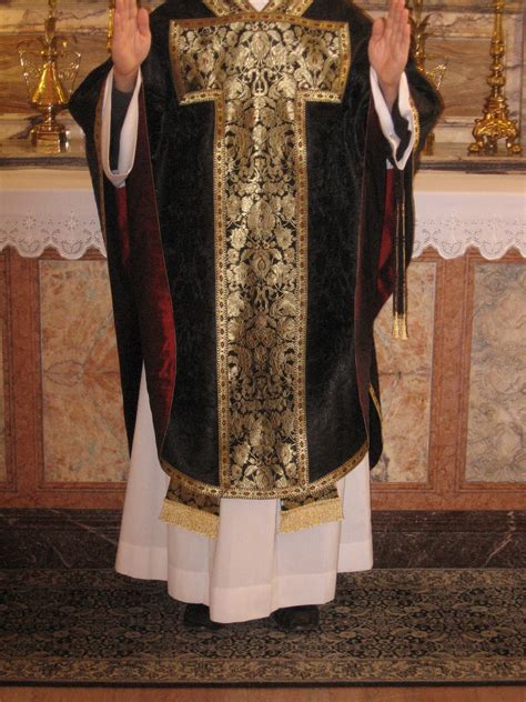 New Liturgical Movement Another New Black Vestment Set