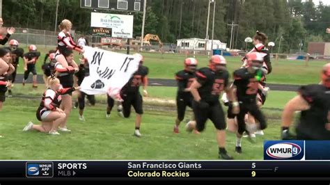 Saturday New Hampshire High School Football Highlights Newport Rolls