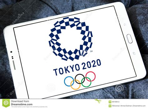 Tokyo 2020 Summer Olympics Logo Editorial Photography