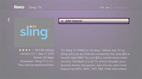 Install Sling Tv On Your Roku
