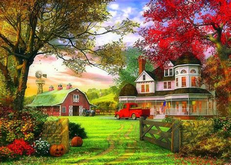 Autumn On The Farm Wallpapers Wallpaper Cave