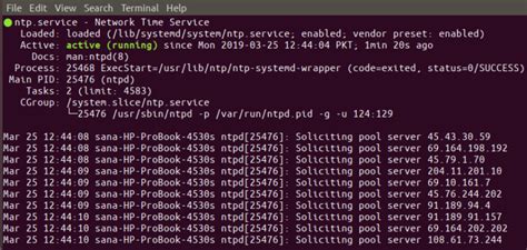 How To Install Ntp Server And Clients On Ubuntu 1804 Lts