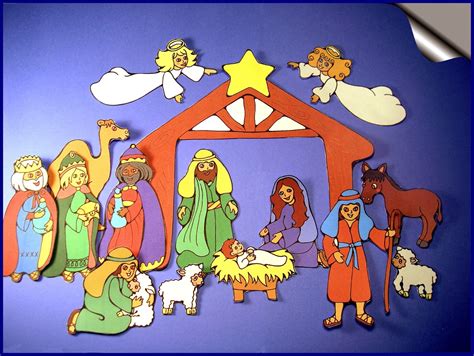 Serendipity Hollow Nativity Figures
