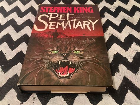 Pet Sematary By Stephen King Hardcover Bce 1983