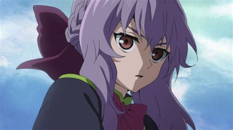 Purple Hair Anime Girl With Horns