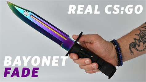 Real Csgo Knives Bayonet Fade Knify Youtube