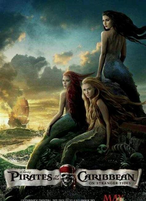 Pirates Of The Caribbeanon Stranger Tides Mermaid Poster Mermaid