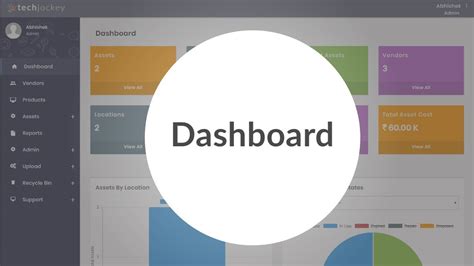 Asset Management Dashboard Finance Free Tool Youtube