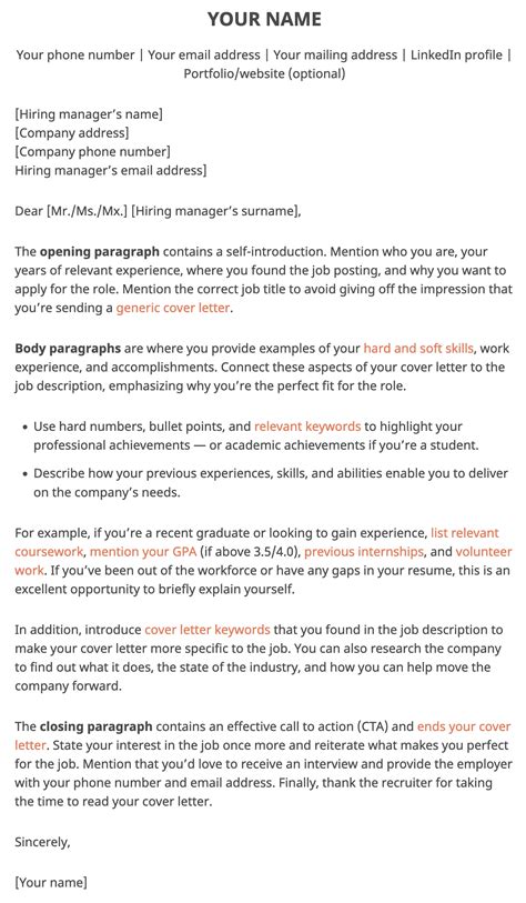 Tips Cover Letter For A Part Time Job Template And Sample Cover Letter Help