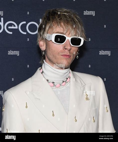 New York New York December 02 Machine Gun Kelly Aka Colson Baker Attends The New York