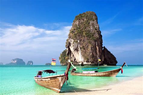 Railay phutawan resort is located along railay beach in krabi, surrounded by green mountains and the beautiful andaman sea. Railay Beach Travel Costs & Prices - Phra Nang Beach ...