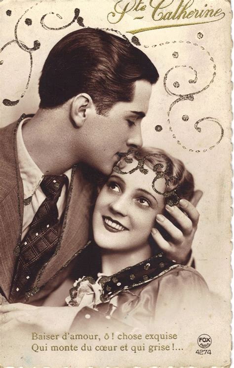 30 Fantastic French Romantic Postcards In The 1920s And Early 1930s Vintage Romance Vintage