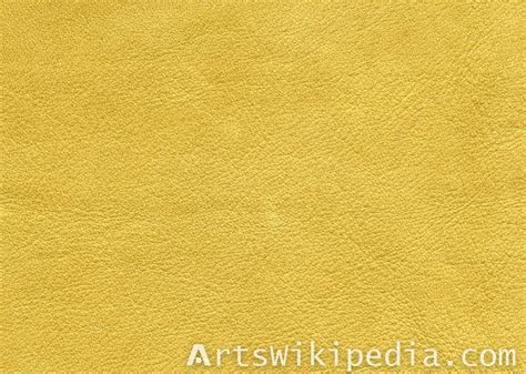 Old Yellow Leather Texture