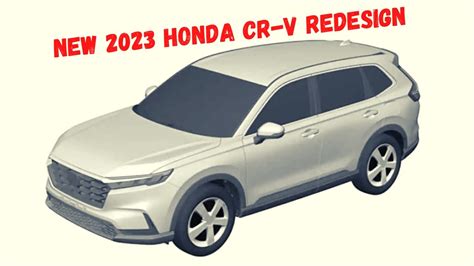Wow 2023 Honda Cr V Redesign Next Generation Of Suv In Renderings