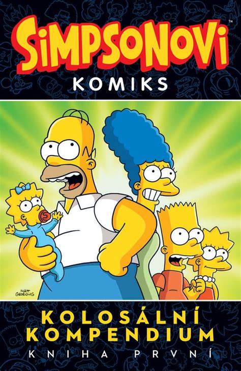 Komiks Simpsonovi Kolosální Komiksové Kompendium 1 Xzonecz