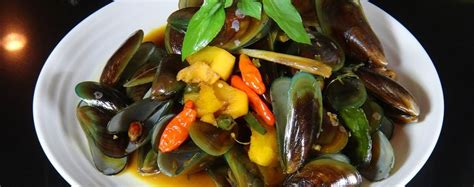 Daripada panjang lebar, inilah 5 kreasi resep makanan bayi usia satu. Resep Makanan Kijing - Cara Membuat Tumis Kerang Saus ...