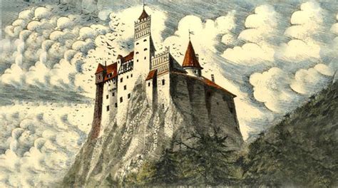 Bran Castle Romanian Castles Transylvania Castle Castle Drawing