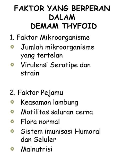 TIFUS ABDOMINALIS Demam Thyfoid Adalah Penyakit Menular Yang Bersifat Akut Yang Ditandai Dengan