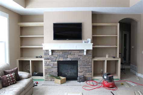 Marvelous ideas diy built in cabinets around fireplace with proportions 1600 x 1200. Hammers and High Heels: Feature Project: Holly and Brian's ...