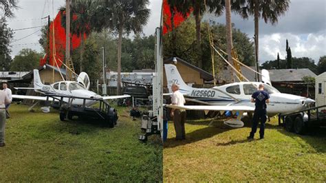 Apex Man Crash Lands Small Plane In Florida Yard Abc11
