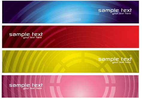 Abstract Tech Banners Psd Pack Free Photoshop Brushes At Brusheezy