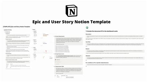 How I Write My Epics And User Stories Using Notion Like A Product